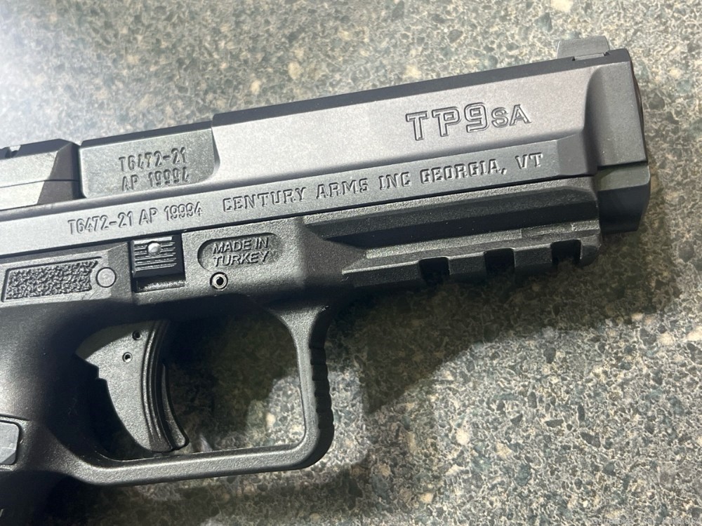 CANIK FIREARMS TP9SA MOD. 2 9MM WITH BOX AND PAPERS-img-3