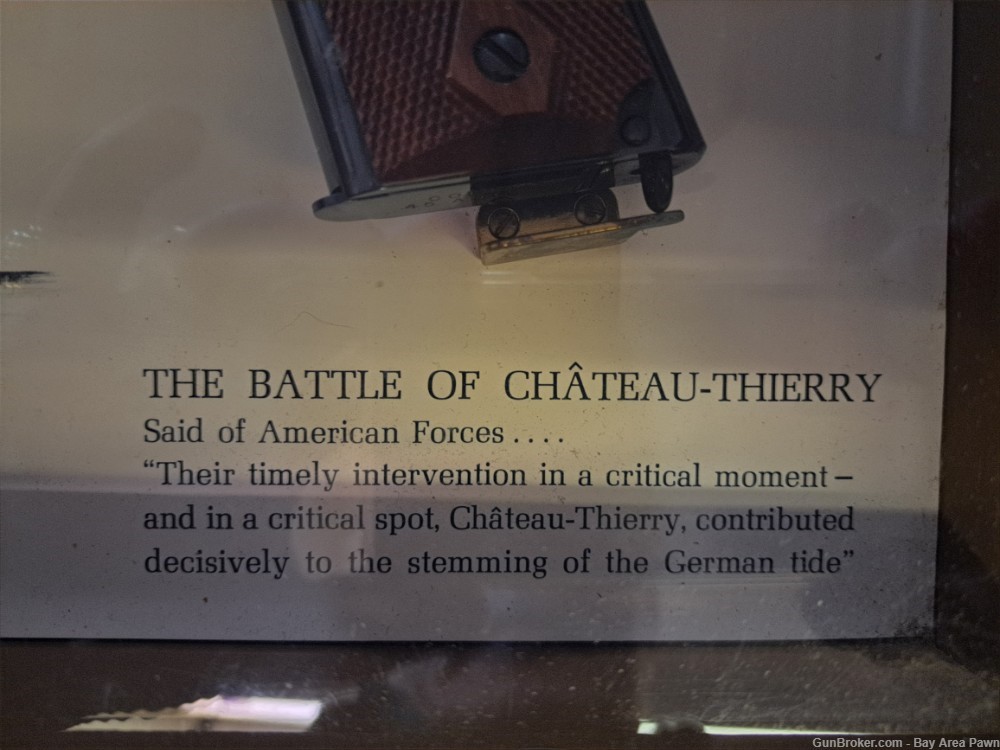 WW I Commemortive, Colt 45, "The Battle of Chateau-Thierry"-img-5