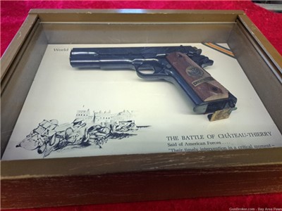 WW I Commemortive, Colt 45, "The Battle of Chateau-Thierry"