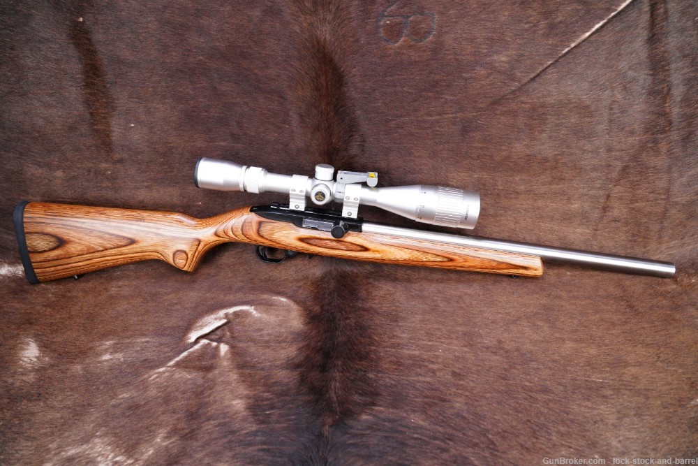Ruger Custom 10/22 Model 01102 .17 HM2 18” Semi Auto Rifle & Scope 1990-img-6