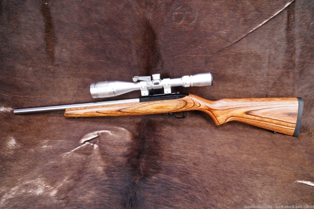 Ruger Custom 10/22 Model 01102 .17 HM2 18” Semi Auto Rifle & Scope 1990-img-7