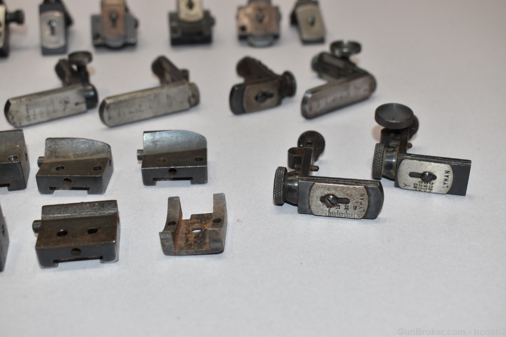 Huge Lot 31 Pcs PROJECT Lyman Receiver Sights Bases Arms Parts READ-img-10