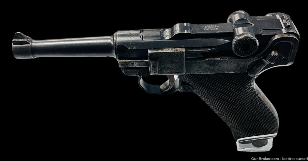 Vintage 1911 WWI German Luger DWM 9mm One Magazine Clean Bore Nice!-img-42