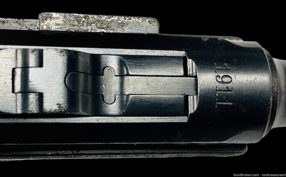 Vintage 1911 WWI German Luger DWM 9mm One Magazine Clean Bore Nice!-img-35