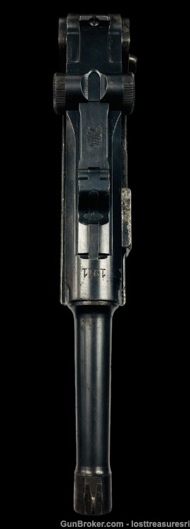 Vintage 1911 WWI German Luger DWM 9mm One Magazine Clean Bore Nice!-img-34
