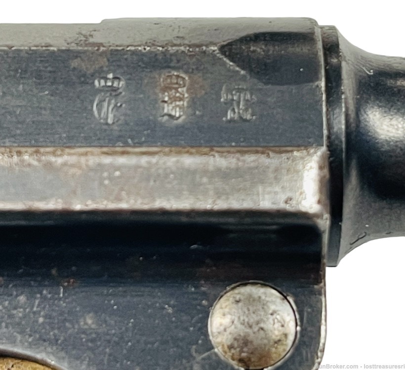 Vintage 1911 WWI German Luger DWM 9mm One Magazine Clean Bore Nice!-img-39