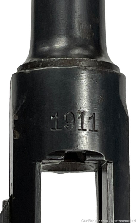 Vintage 1911 WWI German Luger DWM 9mm One Magazine Clean Bore Nice!-img-106