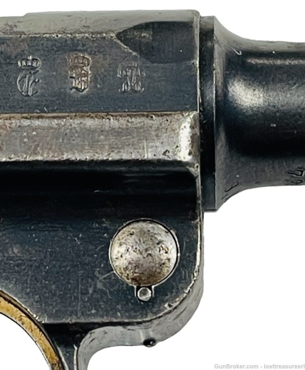 Vintage 1911 WWI German Luger DWM 9mm One Magazine Clean Bore Nice!-img-38