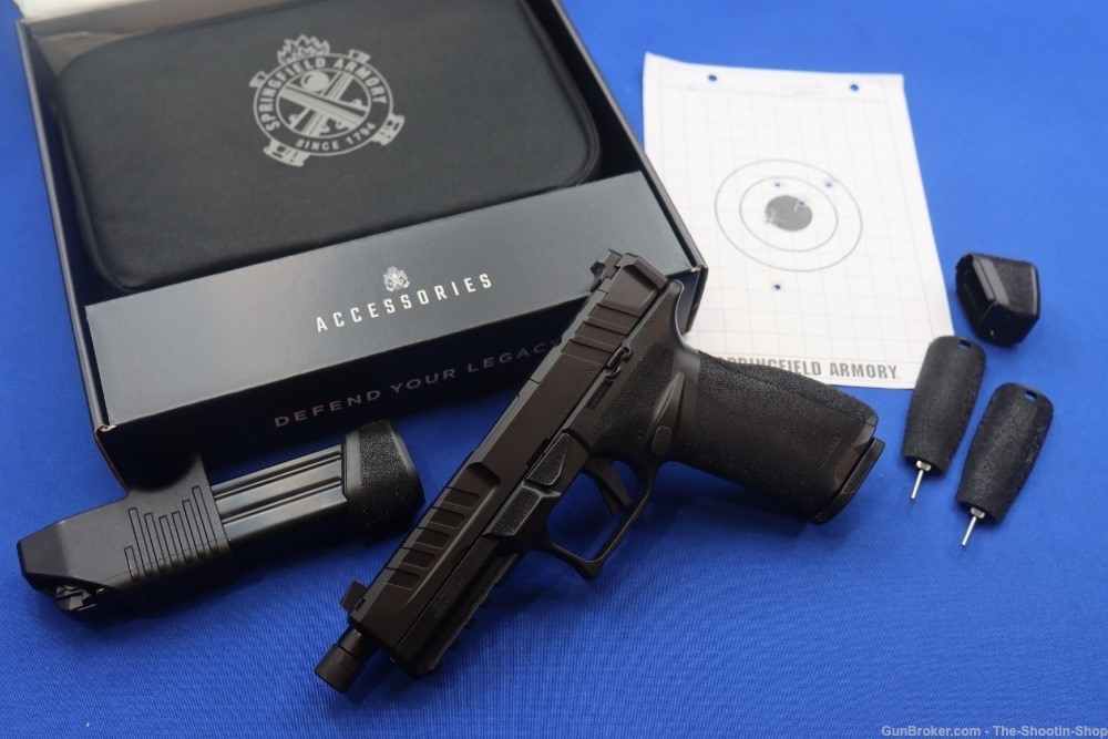 Springfield ECHELON Pistol 9MM 4.5" 20RD Optic Ready NIGHT SIGHTS Threaded -img-0