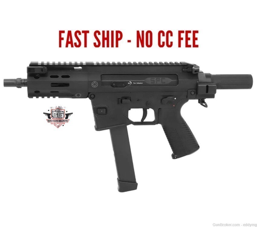 B&T, SPC9-G PDW, Pistol, 9MM, 5.9", 32RD - COUPON AVAILABLE-img-0