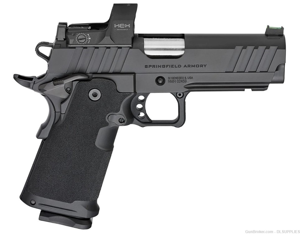 SPRINGFIELD ARMORY 1911 DS PRODIGY AOS PACKAGE HEX DRAGONFLY 4.25" BBL 9MM-img-1