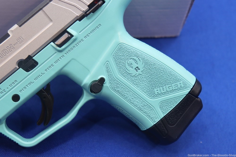 Ruger Model MAX-9 Pistol Talo Exclusive Tiffany Blue 9MM OPTICS READY 03511-img-5