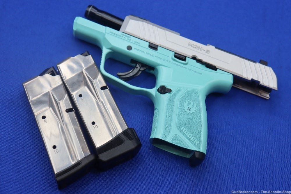 Ruger Model MAX-9 Pistol Talo Exclusive Tiffany Blue 9MM OPTICS READY 03511-img-15