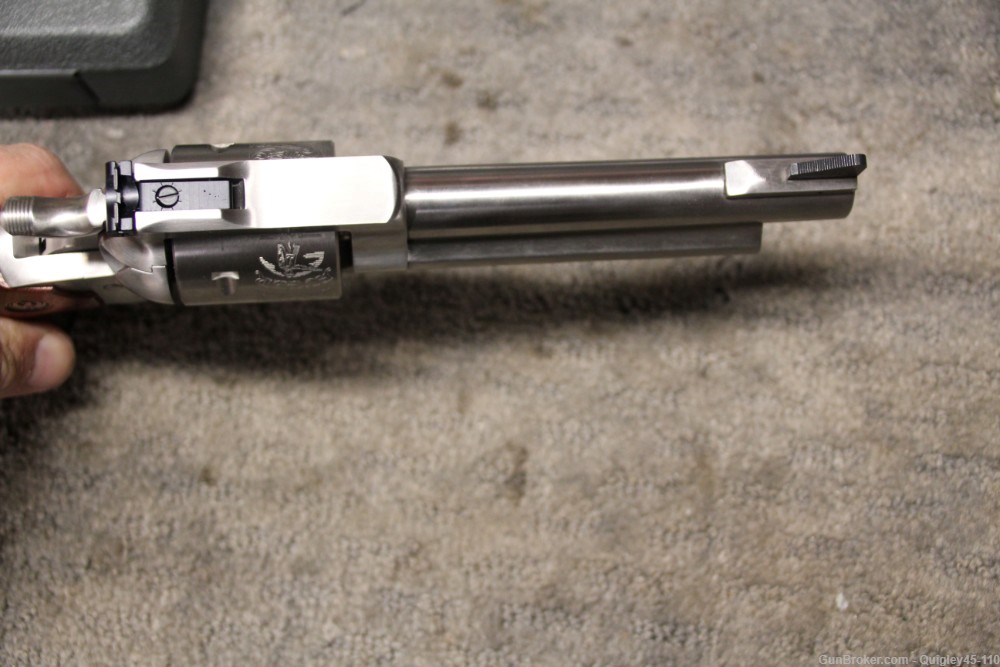Ruger Bisley Blackhawk Convertible 45 Colt 45 ACP Stainless -img-6