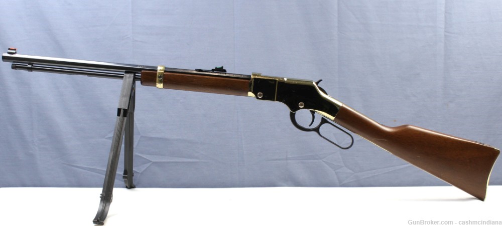 Henry Repeating Arms Golden Boy 20" .22S.L.LR Lever Action Rifle | H004-img-0