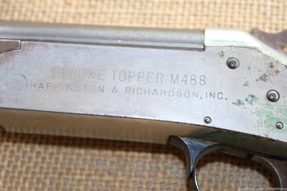 Harrington & Richardson Deluxe Topper M488 .410 FULL Choke Single Shot-img-13