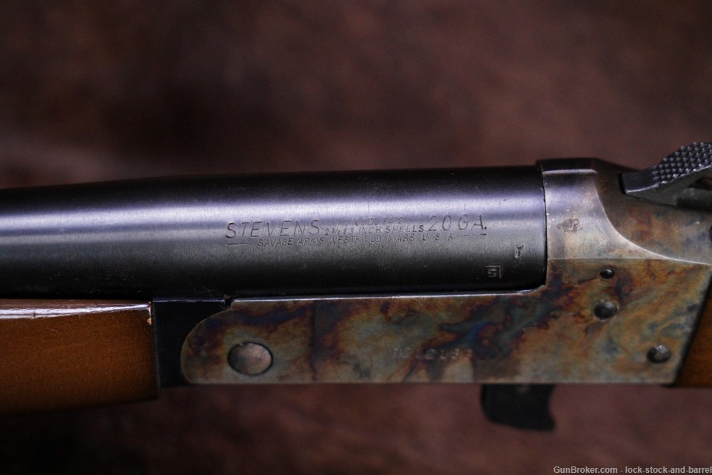 Stevens Model 9478 20 Gauge 28” Single Shot Top Break Shotgun, 1978-1985-img-17