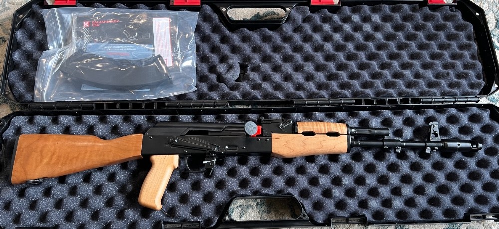  Kalashnikov USA  KR-103 30rnd  7.62X39MM 16" RIFLE - Amberwood furniture -img-0