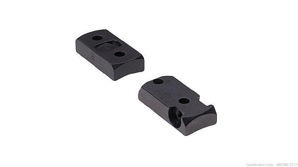 Weaver 48906 Grand Slam Steel 2 Piece Dovetail Bases for Savage 110-img-0