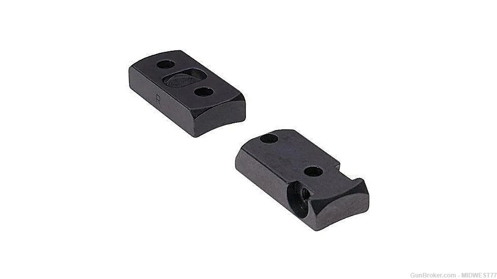 Weaver 48906 Grand Slam Steel 2 Piece Dovetail Bases for Savage 110-img-1