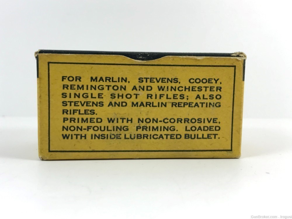 1960s CIL .25 Stevens Long Lead Bullet FULL 50 Rounds Vintage Box 961-TS-img-1