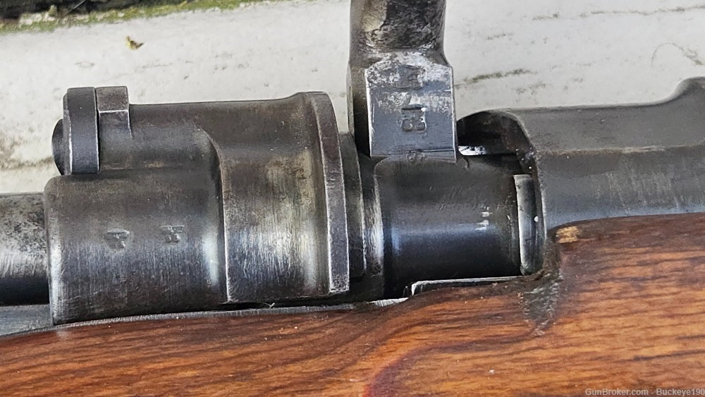 WWII German Army K98 Mauser k98k 98k WW2 1939 42 Code Matching Bolt-img-8