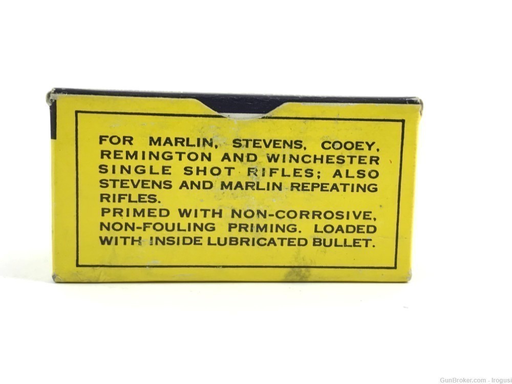 1960s CIL .25 Stevens Long Lead Bullet FULL 50 Rounds Vintage Box 963-TS-img-1