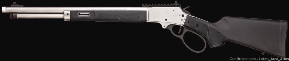 NEW Smith & Wesson 1854 Lever Action 44 Mag Stainless 13812-img-1