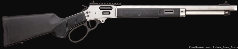 NEW Smith & Wesson 1854 Lever Action 44 Mag Stainless 13812-img-0