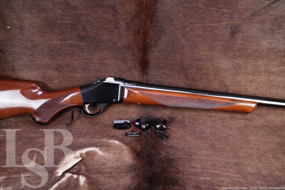 Browning Model B-78 B78 Like 1885 .243 Winchester Single Shot Rifle, 1977-img-0