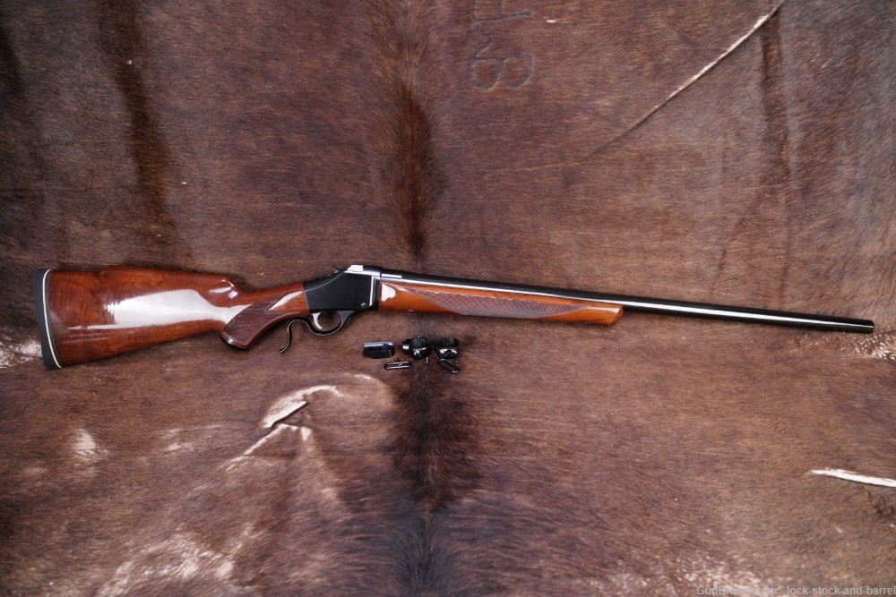 Browning Model B-78 B78 Like 1885 .243 Winchester Single Shot Rifle, 1977-img-6