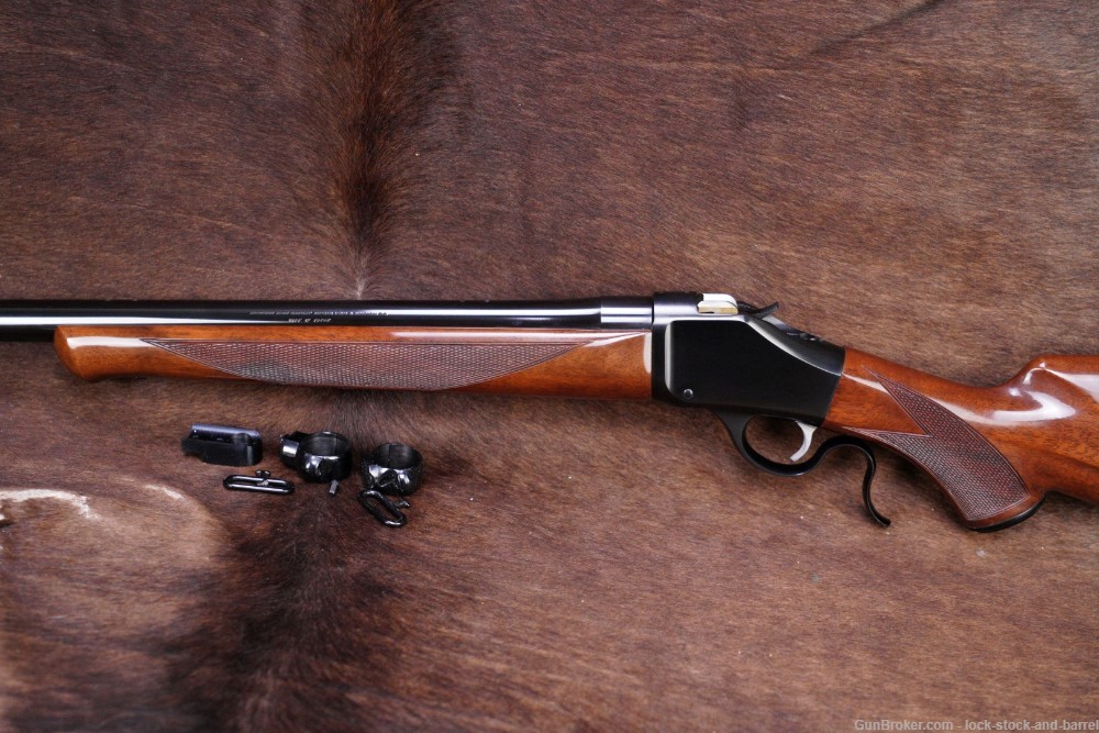 Browning Model B-78 B78 Like 1885 .243 Winchester Single Shot Rifle, 1977-img-9
