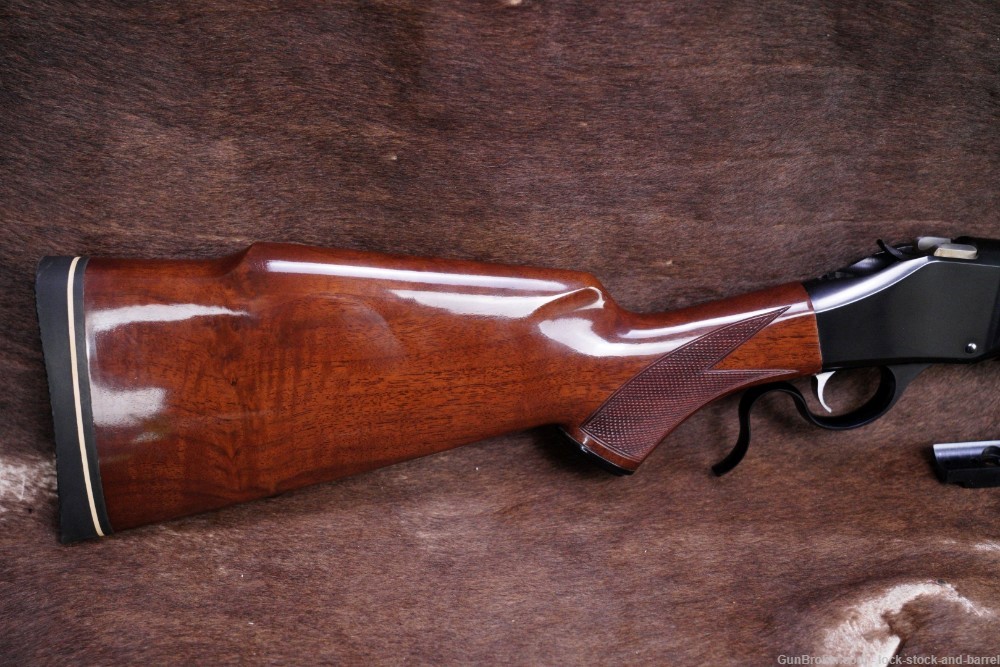 Browning Model B-78 B78 Like 1885 .243 Winchester Single Shot Rifle, 1977-img-3