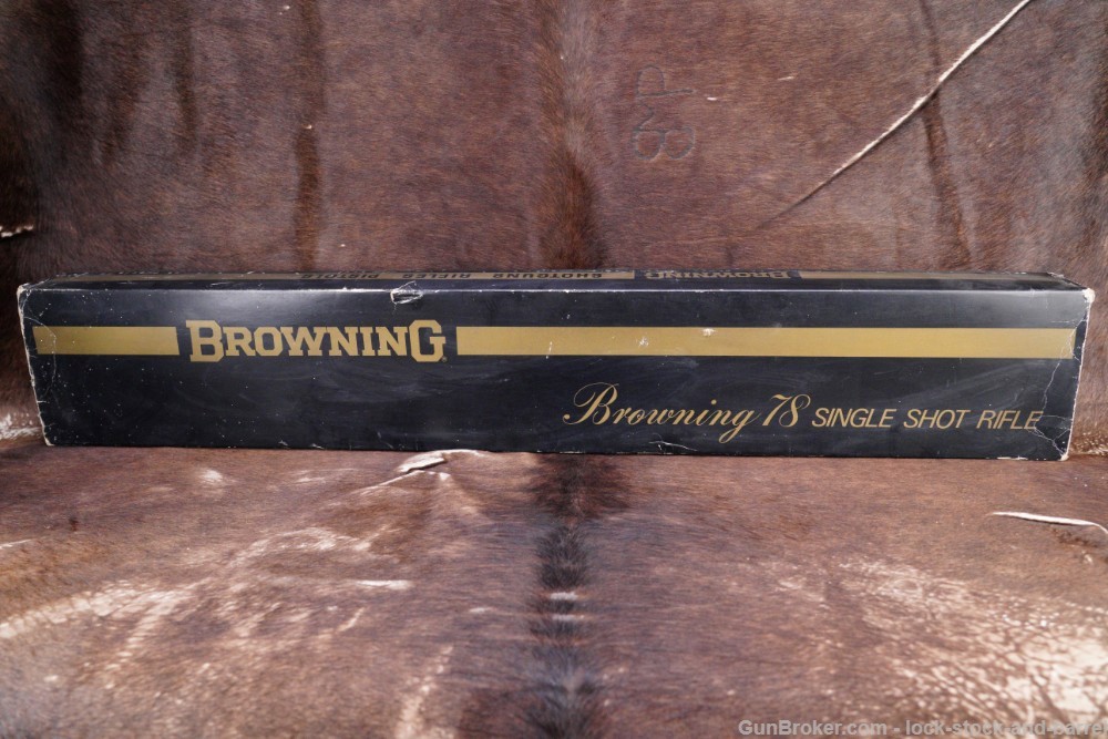 Browning Model B-78 B78 Like 1885 .243 Winchester Single Shot Rifle, 1977-img-27