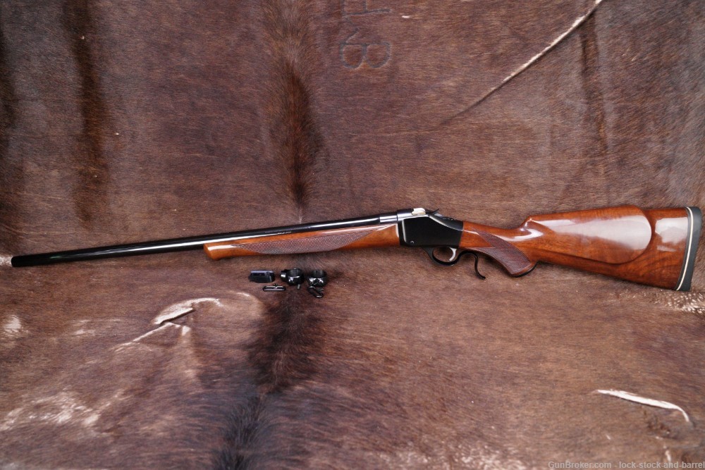 Browning Model B-78 B78 Like 1885 .243 Winchester Single Shot Rifle, 1977-img-7
