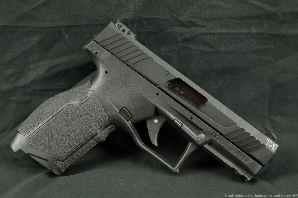 Taurus TX 22 .22LR 4” Semi Auto Pistol 16+1 Capacity with 6 Mags-img-3
