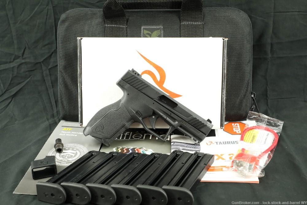 Taurus TX 22 .22LR 4” Semi Auto Pistol 16+1 Capacity with 6 Mags-img-2