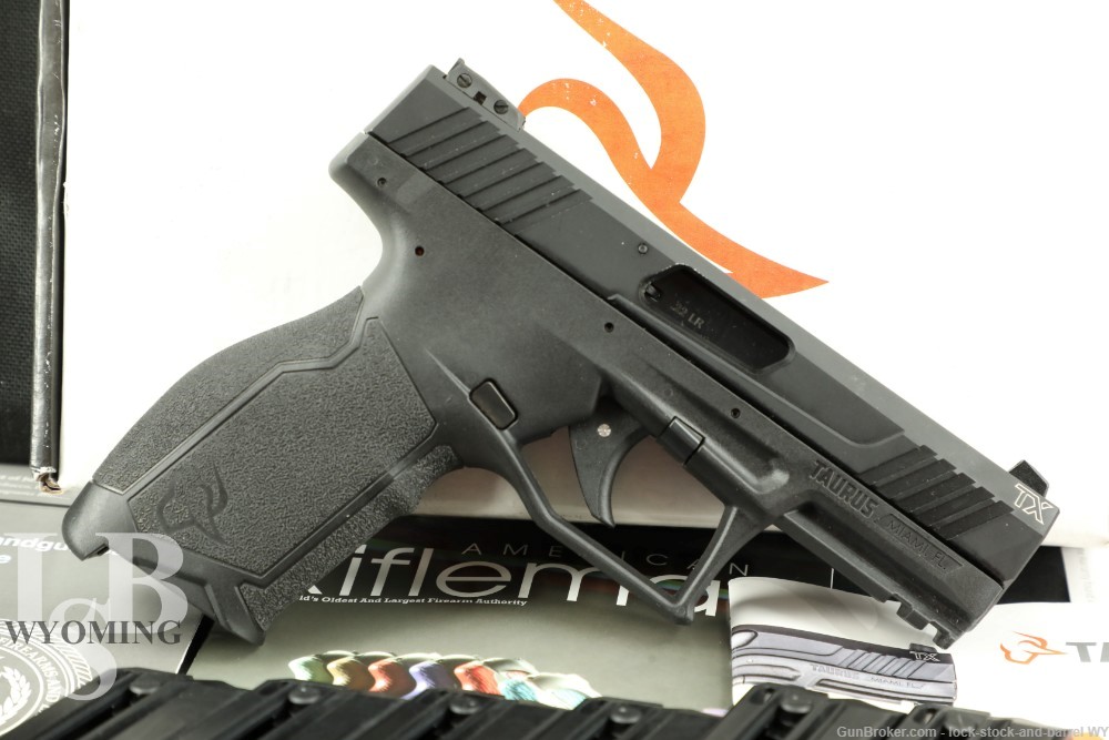 Taurus TX 22 .22LR 4” Semi Auto Pistol 16+1 Capacity with 6 Mags-img-0
