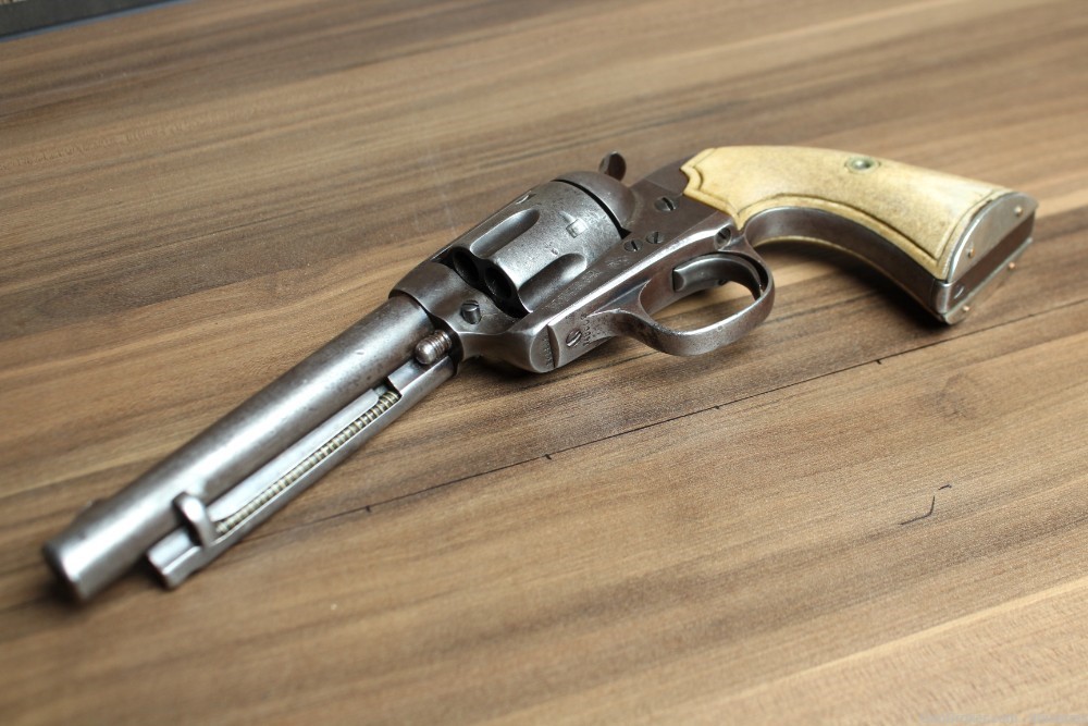 Colt Bisley Model Frontier Six Shooter Single Action Army Revolver -img-8