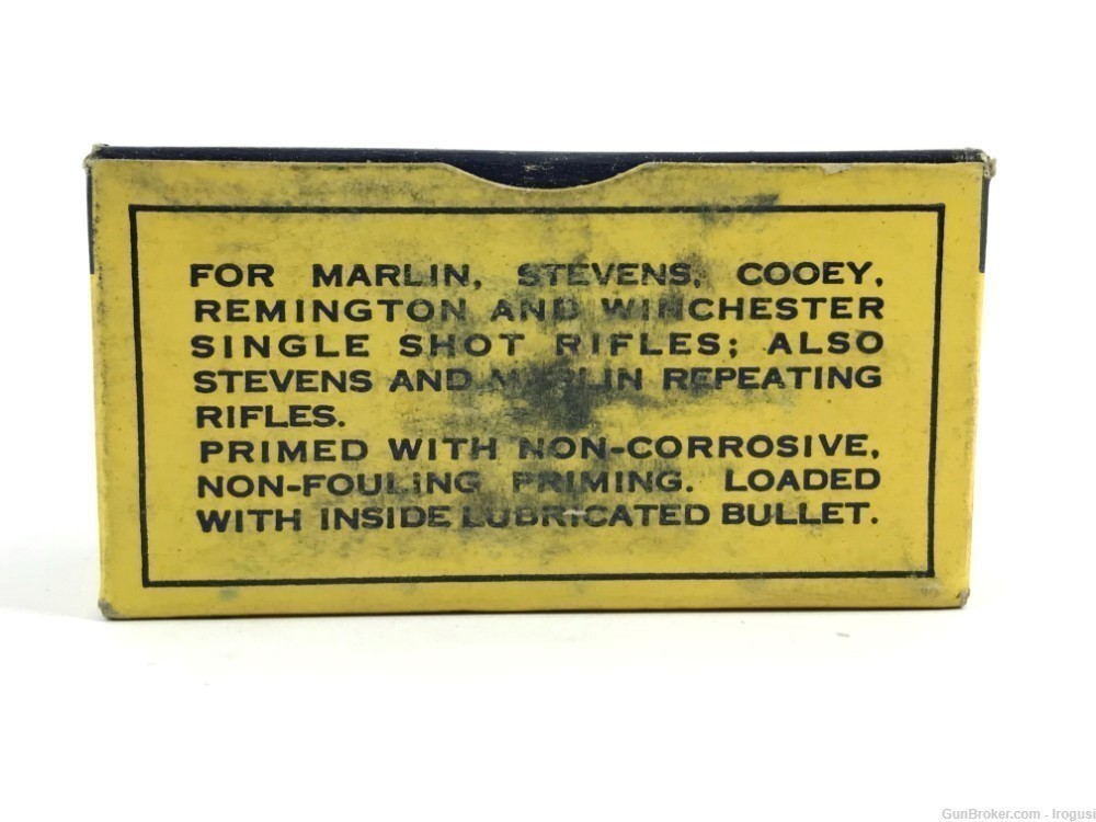 1960s CIL .25 Stevens Long Lead Bullet FULL 50 Rounds Vintage Box 966-TS-img-1