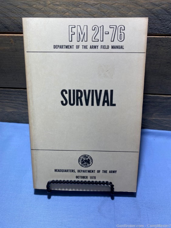 Survival U.S. Army Field Manual FM-21-76-img-0