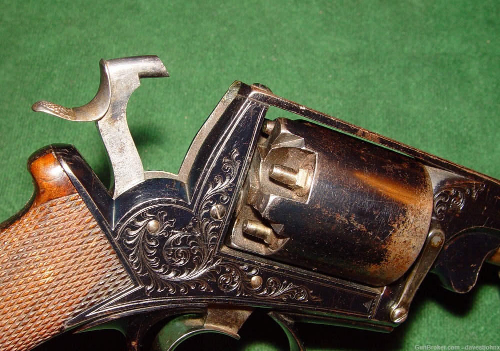 Rare Excellent 1850's Deane, Adams & Deane - London .44 cal Revolver-img-14