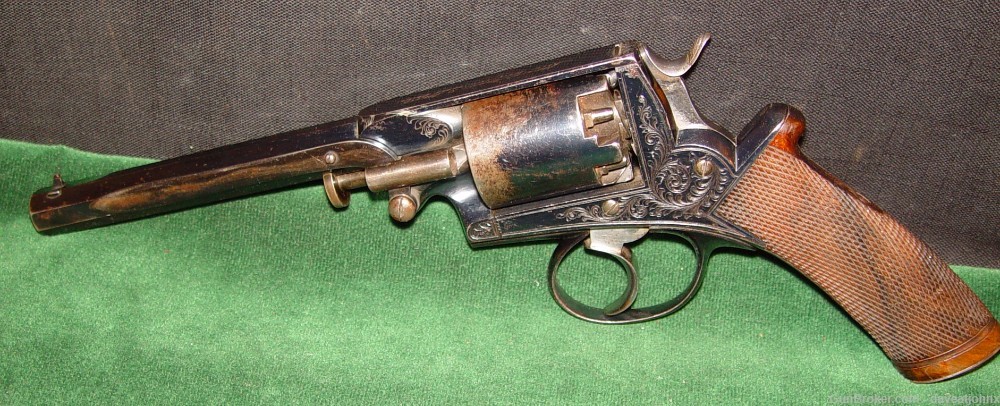 Rare Excellent 1850's Deane, Adams & Deane - London .44 cal Revolver-img-9