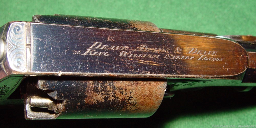 Rare Excellent 1850's Deane, Adams & Deane - London .44 cal Revolver-img-1