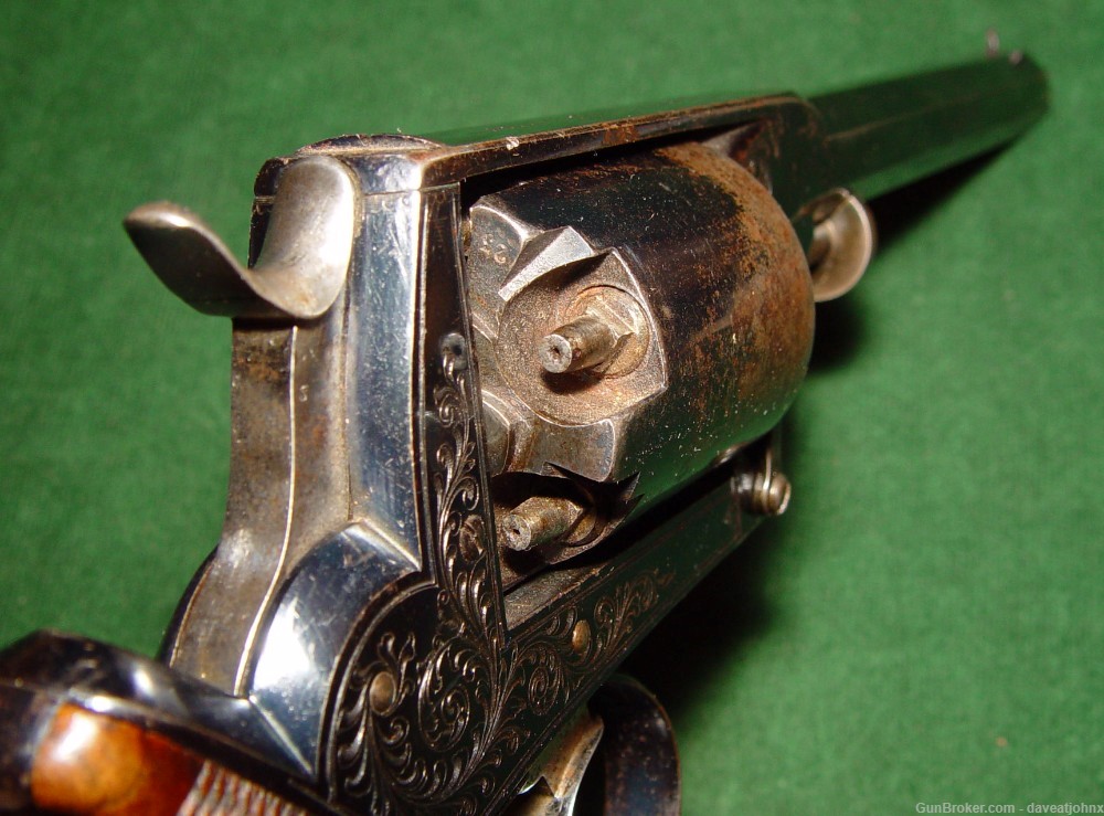 Rare Excellent 1850's Deane, Adams & Deane - London .44 cal Revolver-img-13