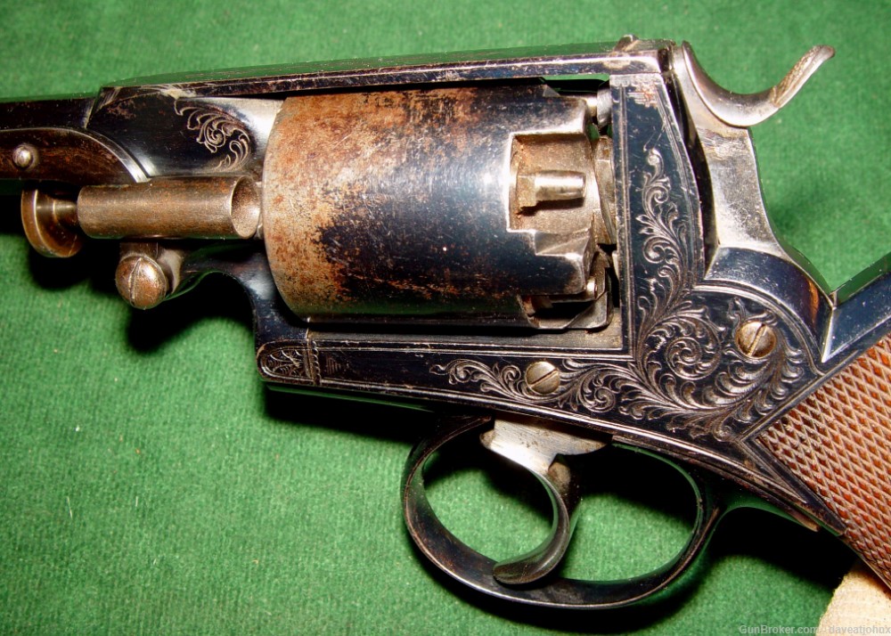 Rare Excellent 1850's Deane, Adams & Deane - London .44 cal Revolver-img-5