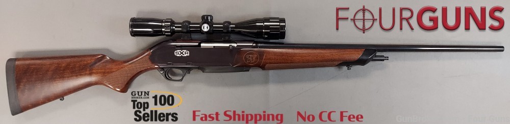 Used Winchester SXR Rifle 300 Win 24" Barrel 4 Rd w/ Bushnell Scope-img-0