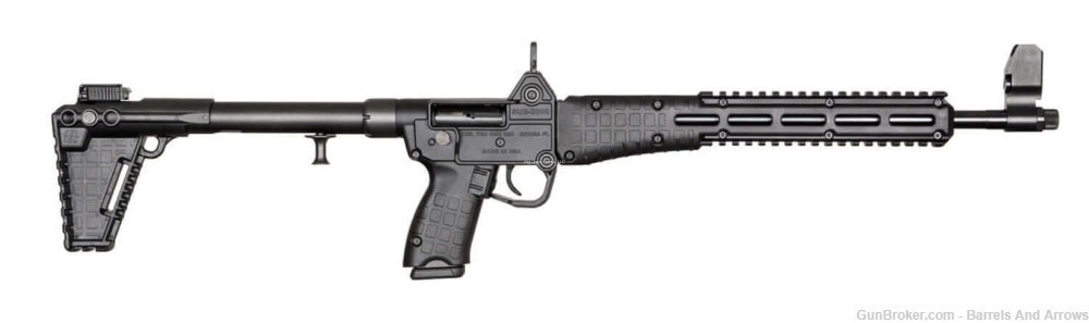 Kel-Tec SUB2K40GLK22BBLK SUB-2000 Semi Auto Rifle 40 S&W, 16.1"; Bbl, Black-img-0