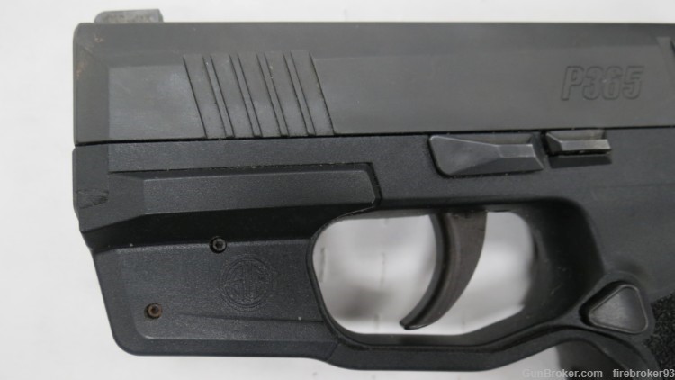 Sig Sauer P365 9mm 3.1" pistol with 3 magazines & green laser 365-9-BXR3-img-8