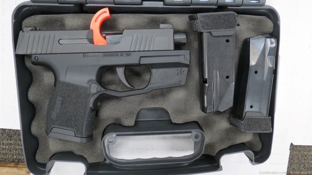 Sig Sauer P365 9mm 3.1" pistol with 3 magazines & green laser 365-9-BXR3-img-10